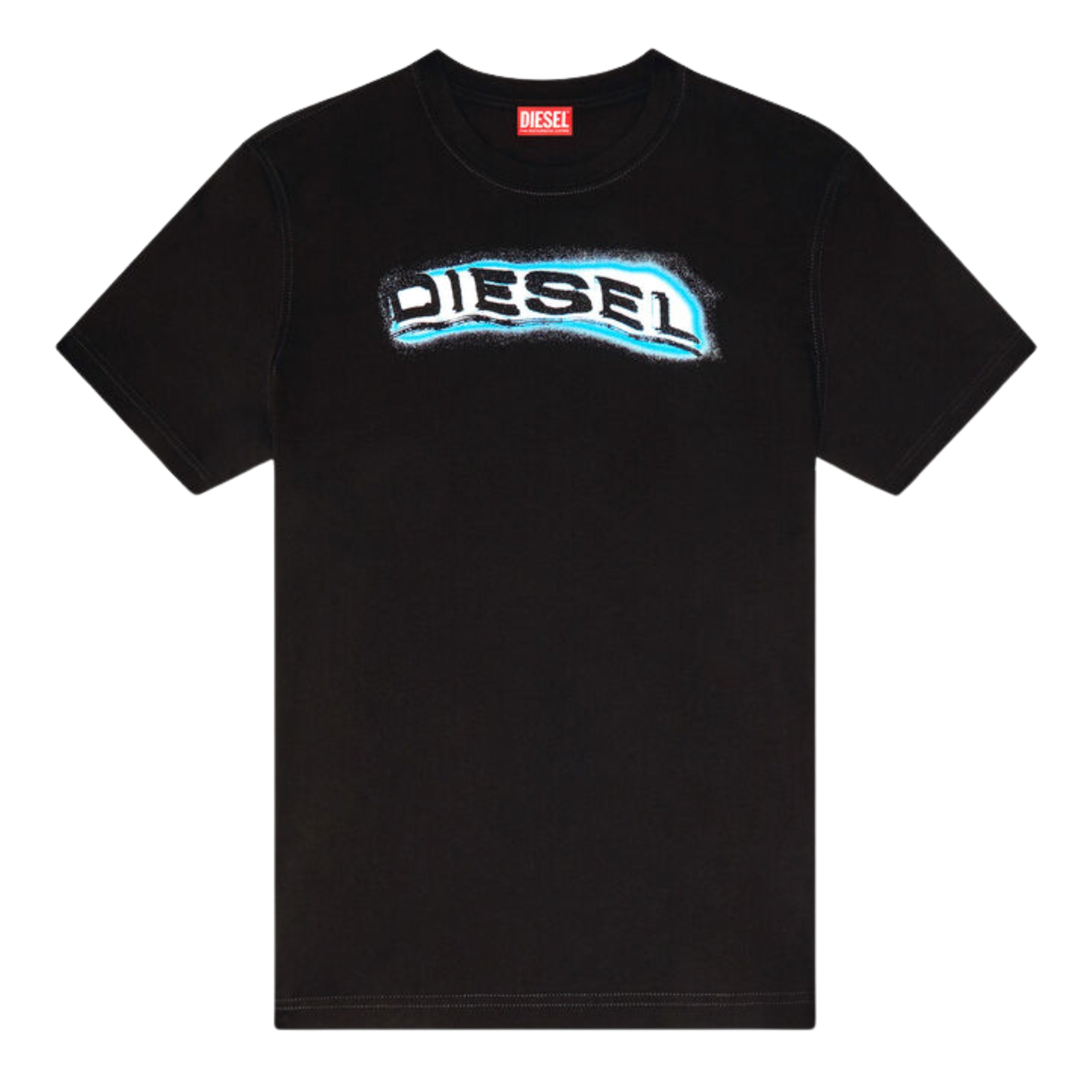 Diesel T-Shirt T-Adjust Logo Black